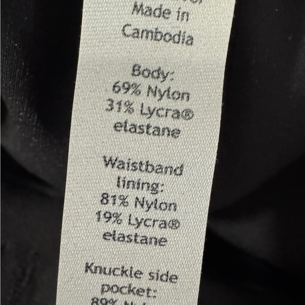 Lululemon Keep Moving Pant 7/8 High-Rise Black Size 10 - Picture 11 of 13